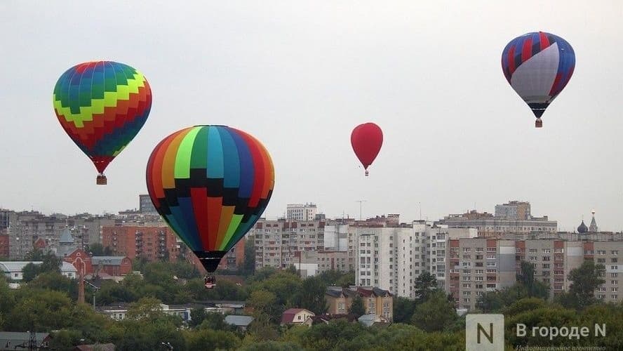 Воздушные шары будут летать над Нижним Новгородом в течение недели