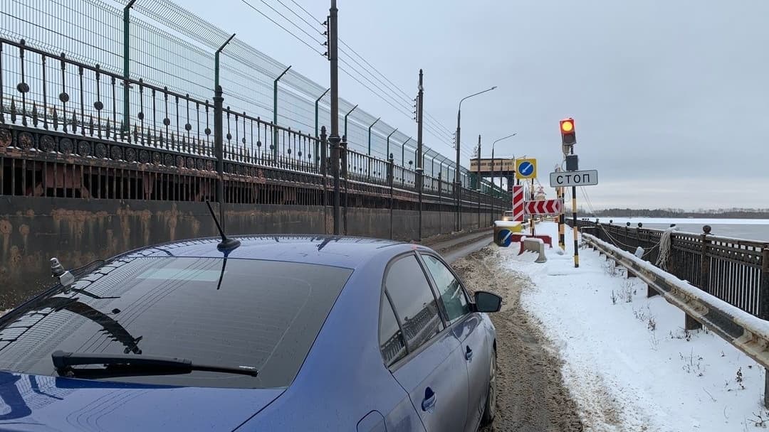 Автомобильный мост Нижегородской ГЭС начнут перекрывать с 9 января