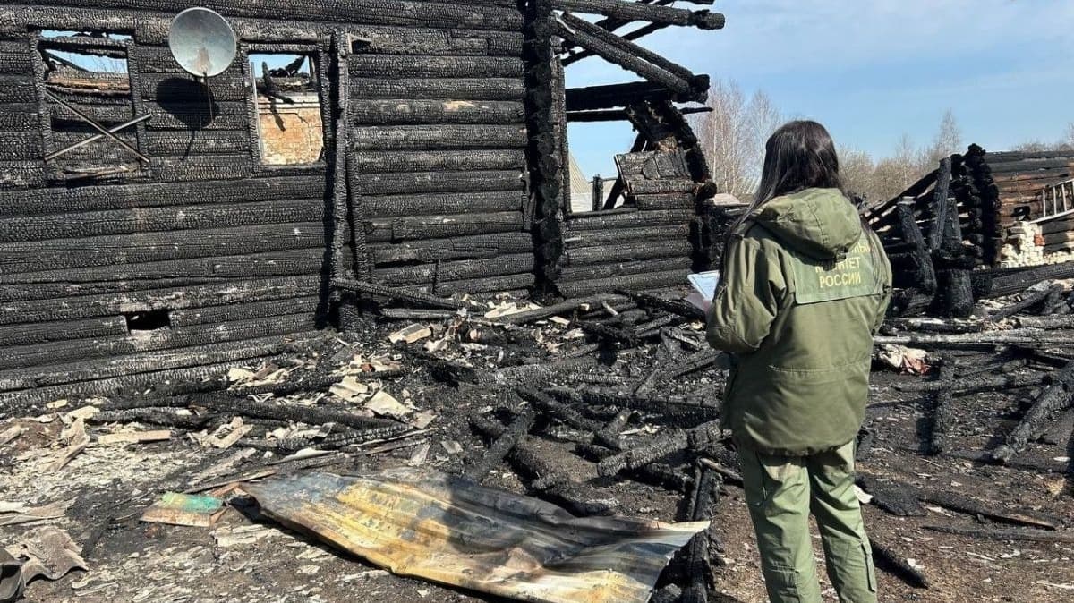 Пожар с погибшими в Нижегородской области закончился уголовным делом