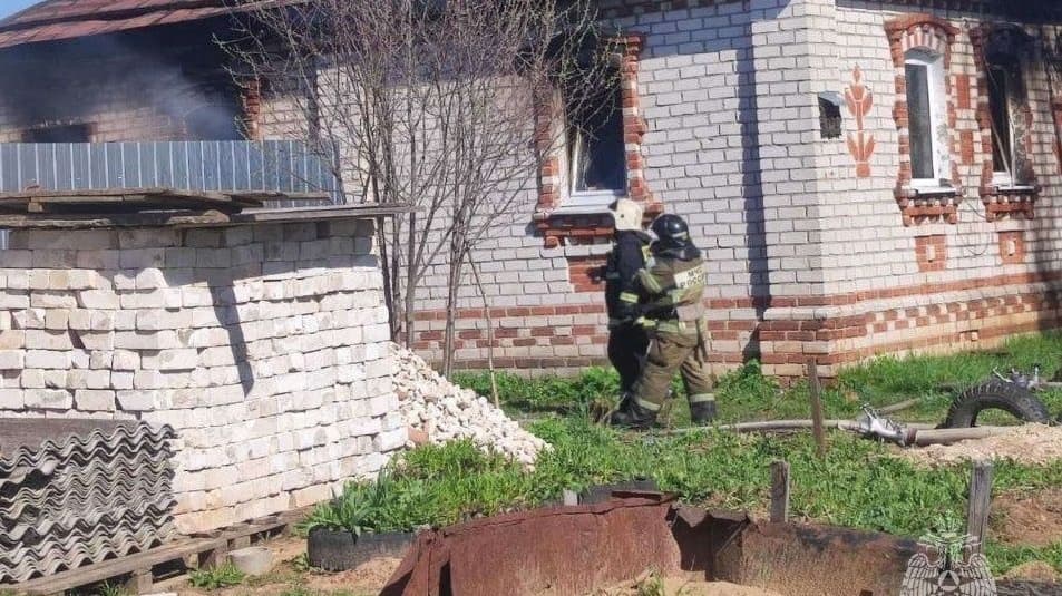 Мужчина погиб на пожаре в Нижегородской области