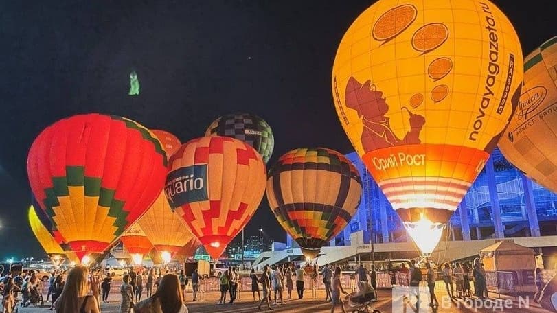 Привязные подъемы на воздушных шарах организуют на Нижегородской ярмарке
