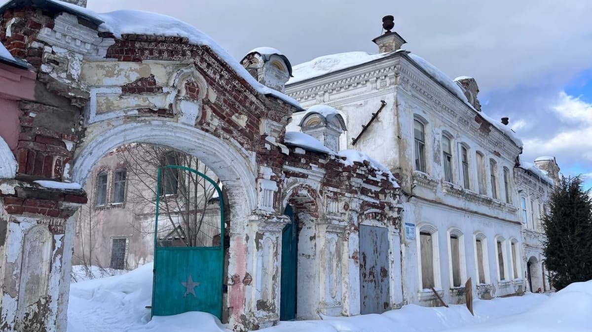 Старинную усадьбу продают за один рубль в Нижегородской области