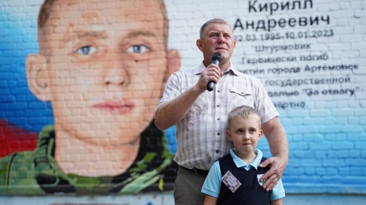 Граффити в честь участника СВО нарисовали в Московском районе