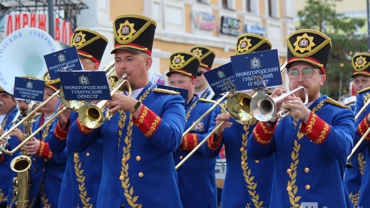 Центр Нижнего Новгорода перекроют из-за парада оркестров 26 июня