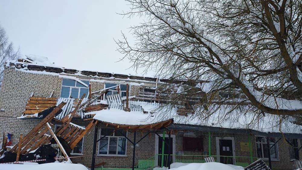 В Нижегородской области возбудили дело после обрушения крыши в детском саду