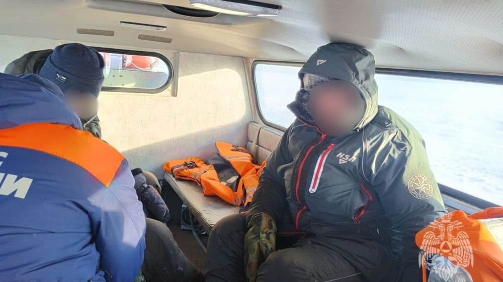 Четверых рыбаков эвакуировали в Воротынском районе Нижегородской области