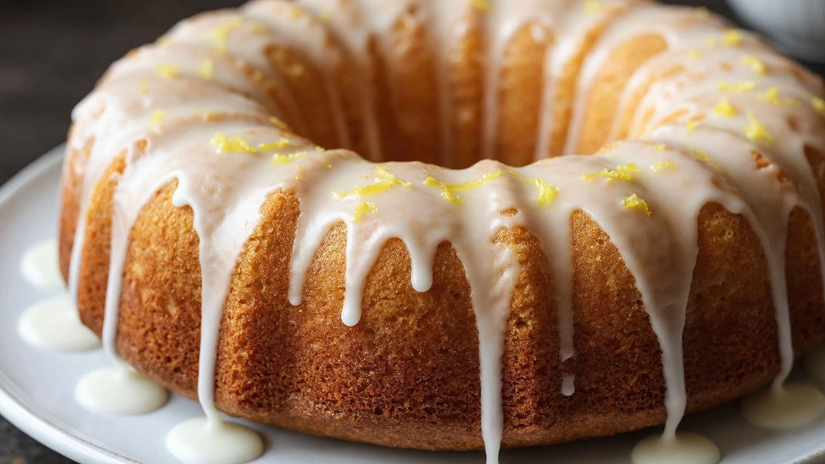 Яблочный кекс с лимонной глазурью, который тает во рту: готовится за 1 час