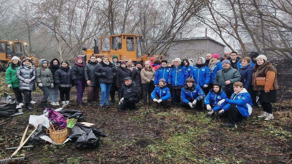 В Балахнинском округе волонтёры ликвидировали крупную несанкционированную свалку