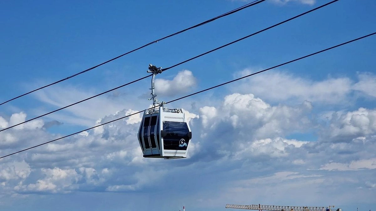 Канатная дорога Нижний Новгород - Бор перешла на летний режим работы