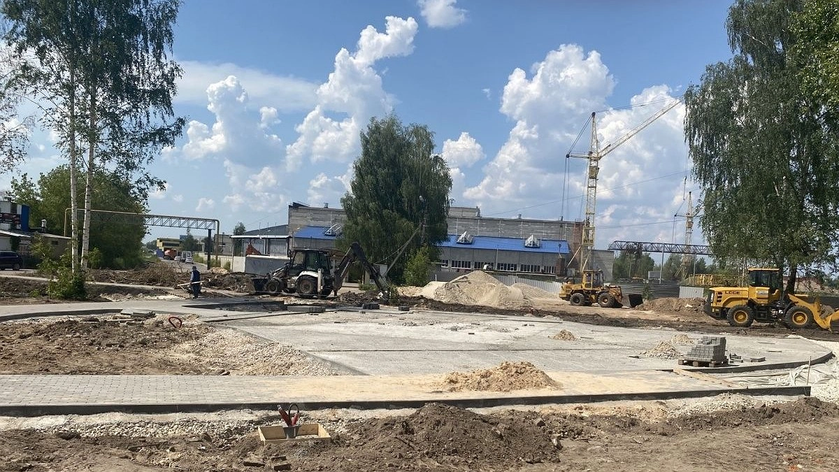 Сквер имени Героя Рябцева в Нижнем Новгороде благоустроен на 60%