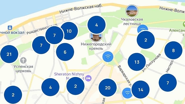 Главная картинка новости: Бесплатный Wi-Fi в Нижнем Новгороде: онлайн-карта со всеми точками