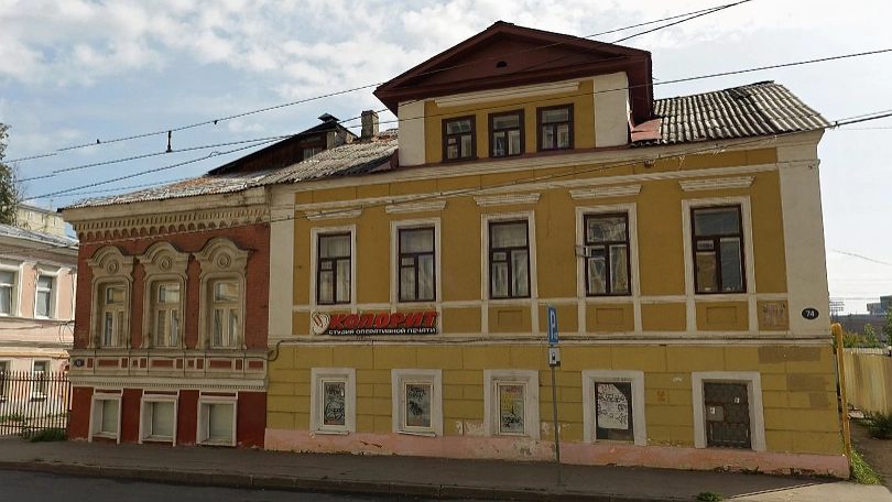 Нижегородцы пожаловались на разваливающийся дом-ОКН на Ильинской