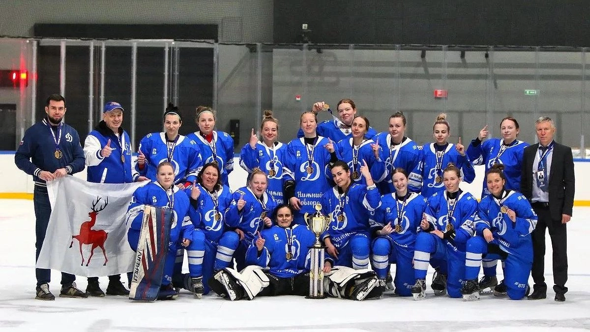 Нижегородское «Динамо» в дебютном сезоне выиграло Кубок Мышкина по хоккею