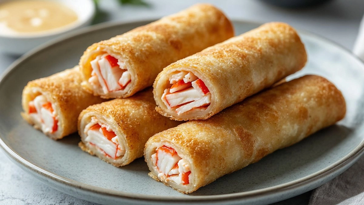 Круче омлета: необычный завтрак из обычных продуктов — яичные рулетики с крабовыми палочками