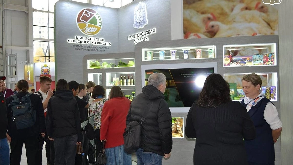 Нижегородские аграрии показали себя на выставке "Золотая осень - 2025"