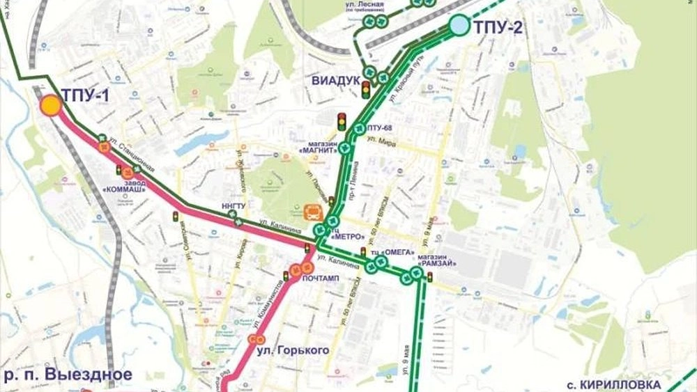 В Арзамасе перенесут автобусные остановки на железнодорожные вокзалы