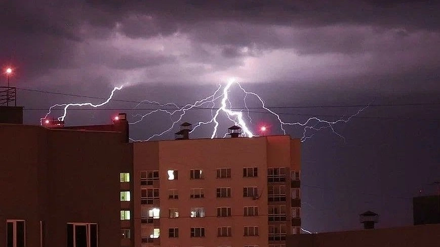 Трехдневные грозовые дожди идут на Нижний Новгород