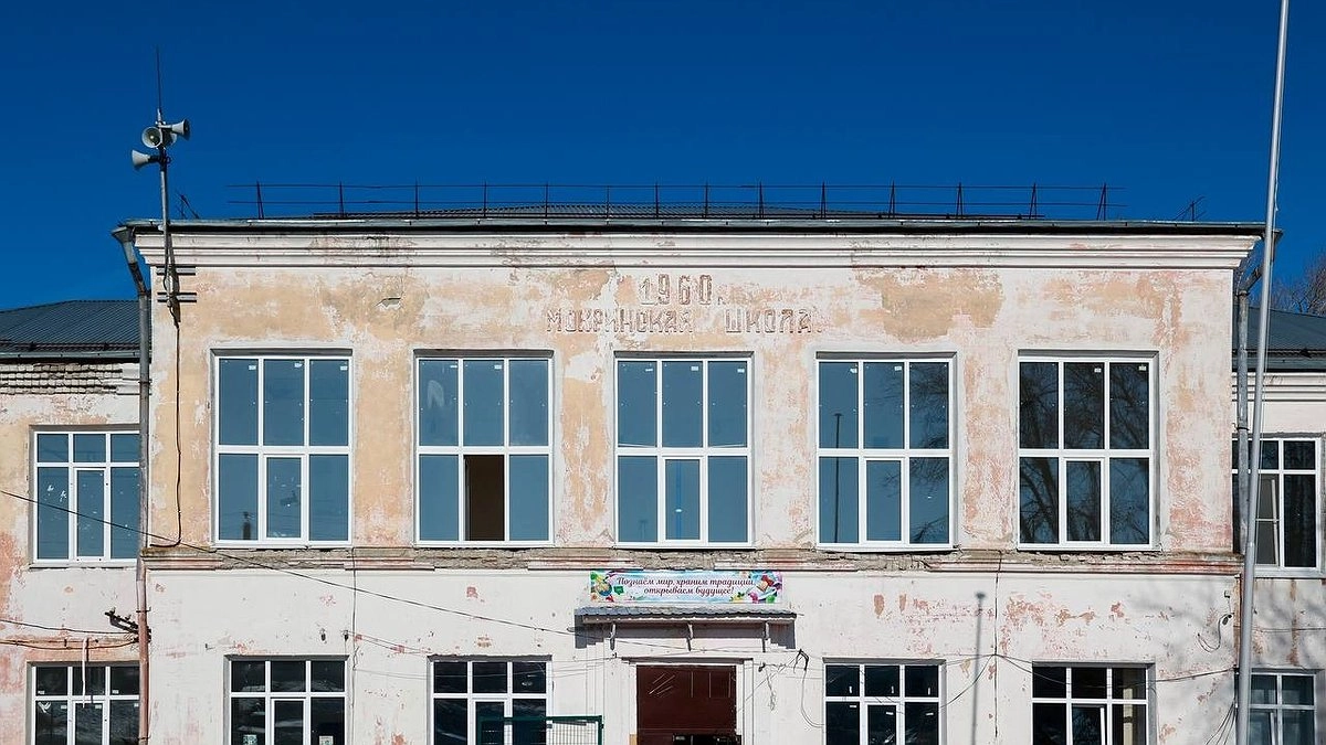 Школу в Большом Мокром капитально ремонтируют впервые за 66 лет