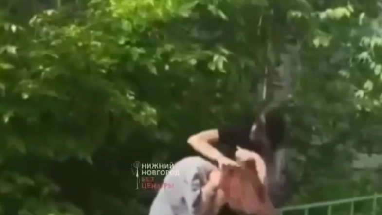 Школьницы устроили зверскую драку в Дзержинске