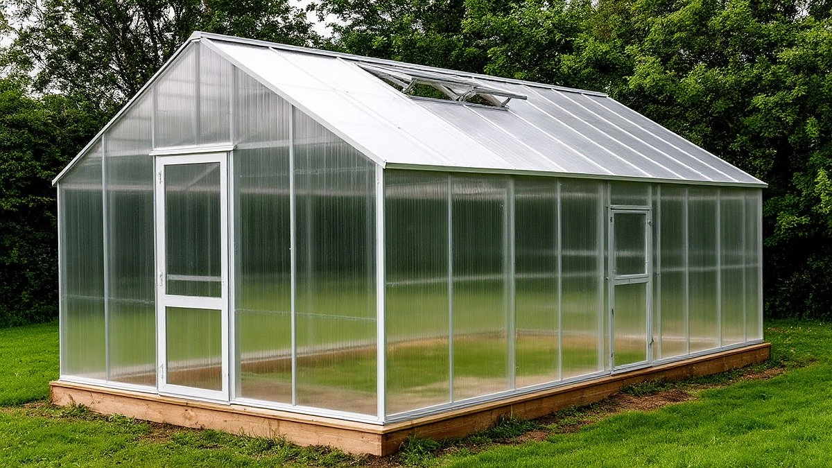 Теплица из поликарбоната - прошлый век: ей придумали более долговечную замену без трещин, пыли и потёков грязи