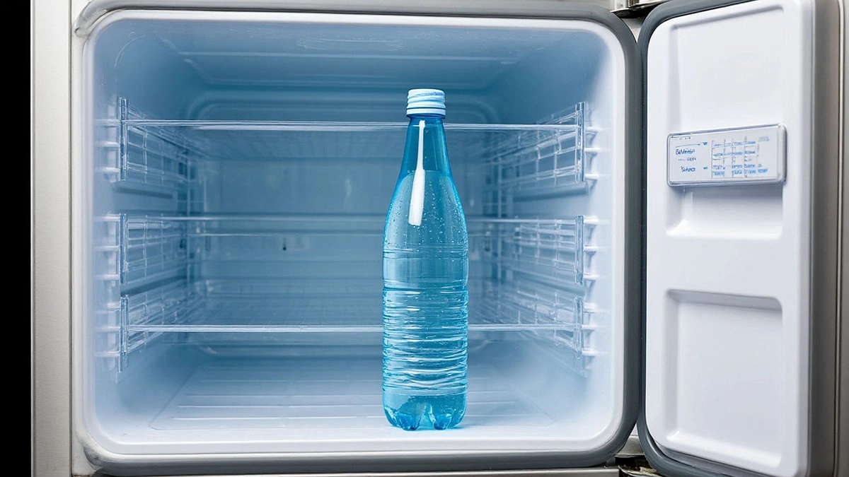 Бросил бутылку с водой в морозилку, о счетах за электричество теперь не ломаю голову — мало кому известно об этом простом способе
