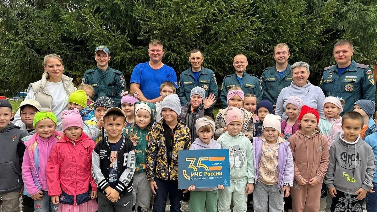 Нижегородские пожарные внесли вклад в безопасность детского сада