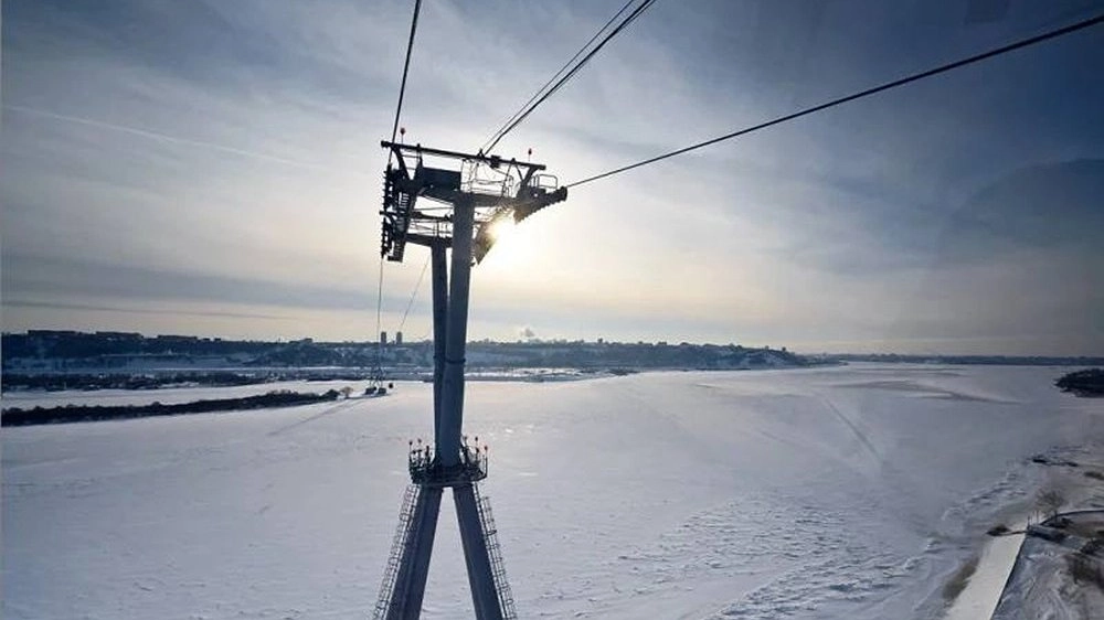 Строительство новой нижегородской «канатки» идет по графику