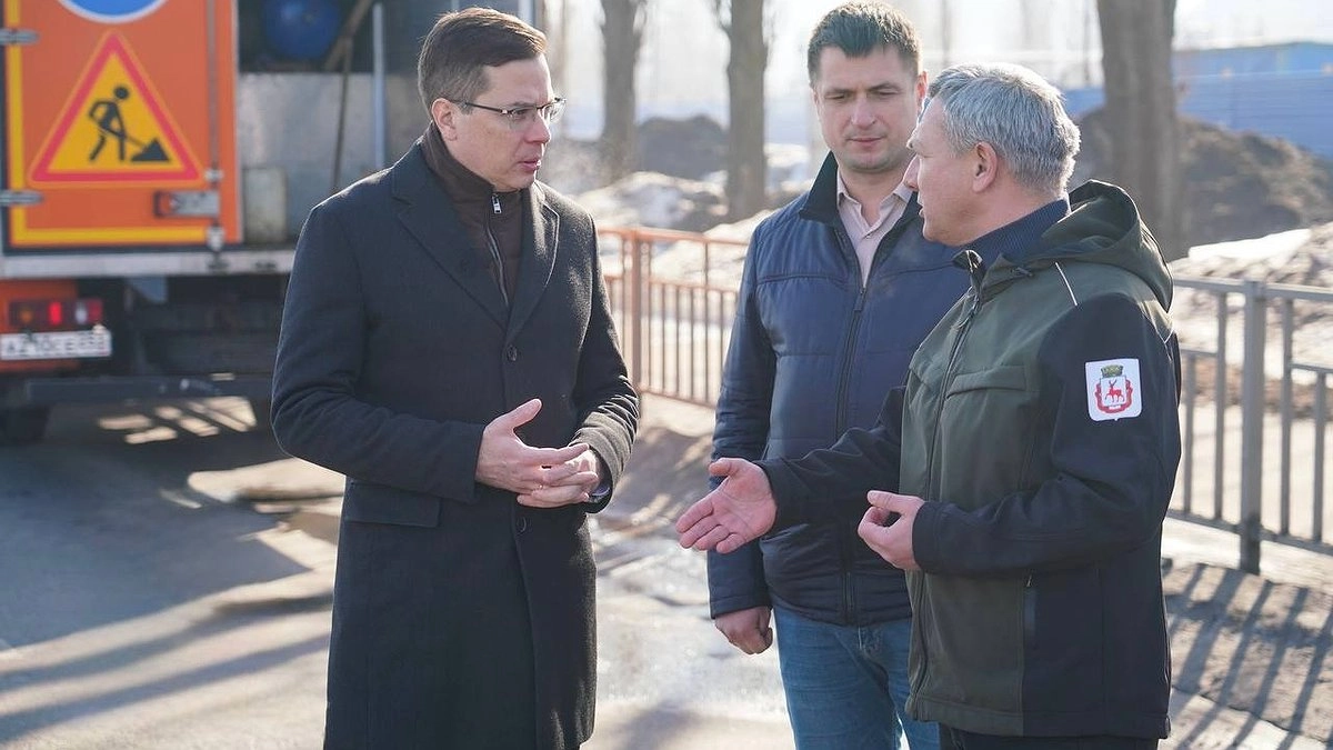 Мэр проверил ямочный ремонт в двух районах Нижнего Новгорода
