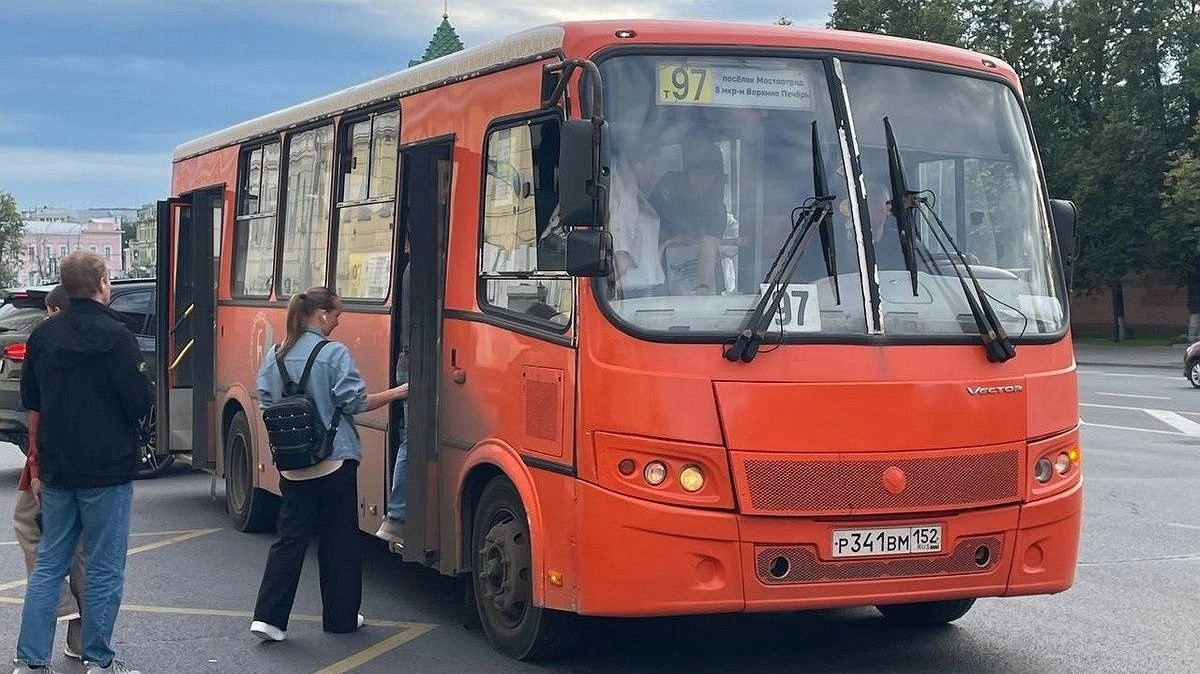 Схему движения автобуса Т-97 могут изменить в Нижнем Новгороде