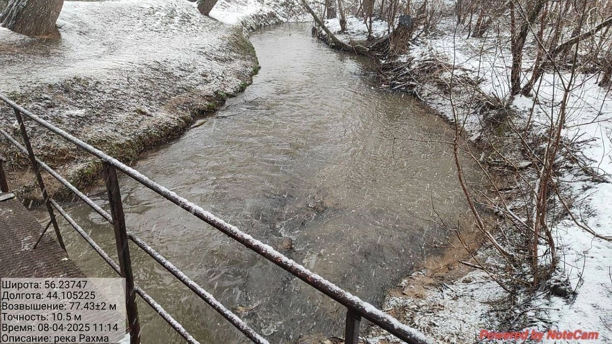 Специалисты нижегородского Минэкологии не нашли белой воды в Рахме