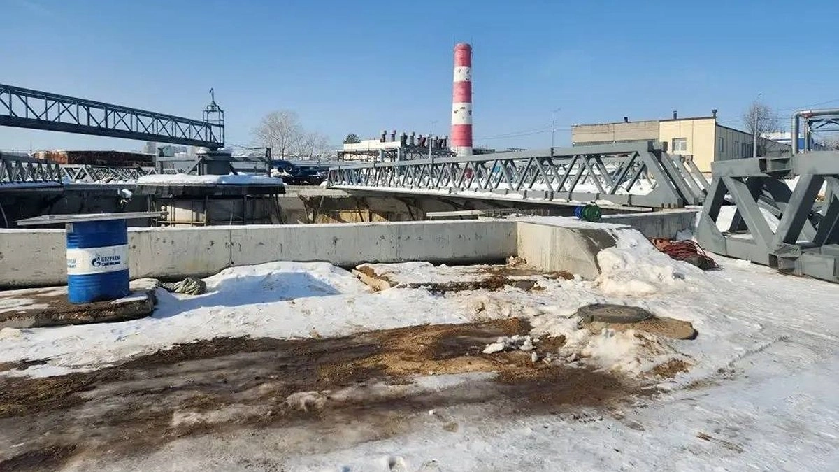 На Нижегородской станции аэрации завершили разбор рухнувшего купола