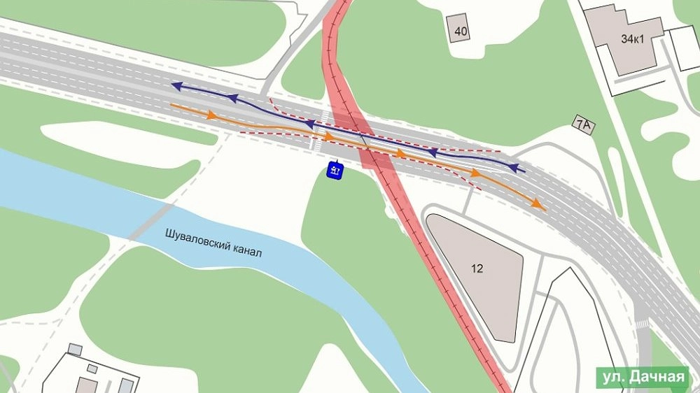 Главная картинка новости: В Нижнем Новгороде временно перекроют часть Комсомольского шоссе