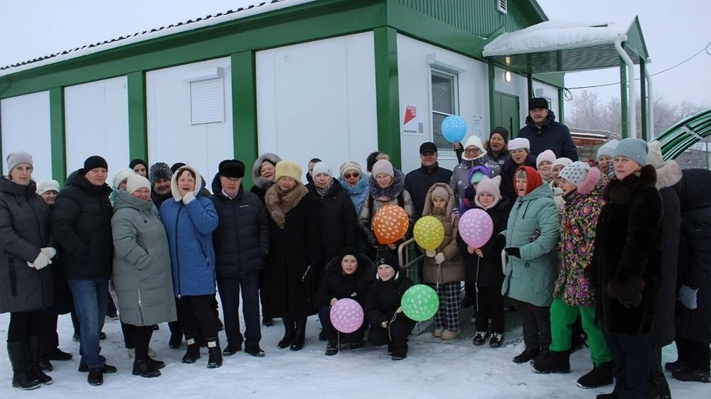 Главная картинка новости: В деревне Чертас Большеболдинского округа появился новый ФАП