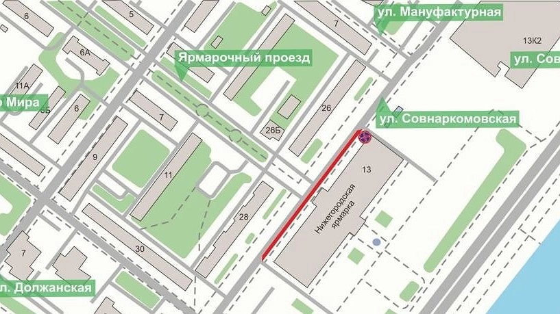 Парковку у Нижегородской ярмарки запретят 4 апреля