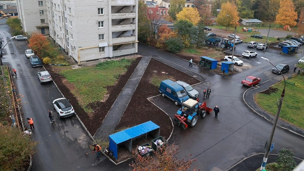 В Нижнем Новгороде завершён ремонт дворов в Московском районе