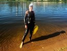 Жена губернатора Нижегородской области готовится к заплыву на Волге