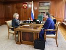 Глеб Никитин обсудил развитие Нижегородской области с Валентиной Матвиенко