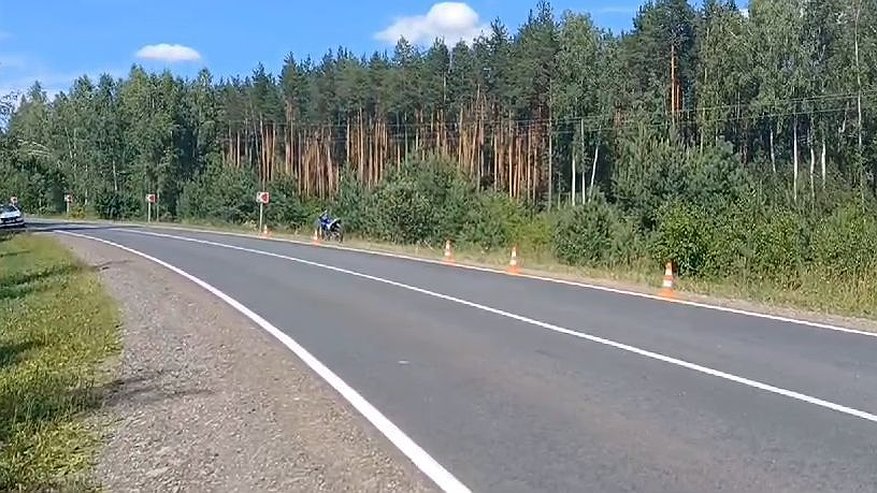 Главная картинка новости: Пьяный мотоциклист улетел в кювет в Сосновском округе
