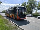 Современный троллейбус «Синара» начали тестировать в Нижнем Новгороде