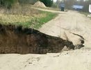 Карстовый провал образовался на дороге в Нижегородской области