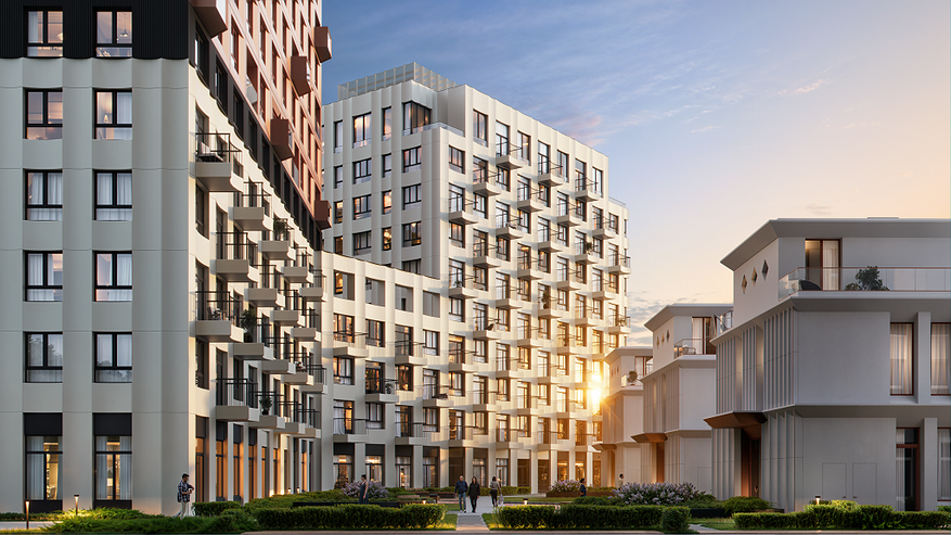 Главная картинка новости: Около 60% квартир нового ЖК у Оки в Нижнем Новгороде будут видовыми