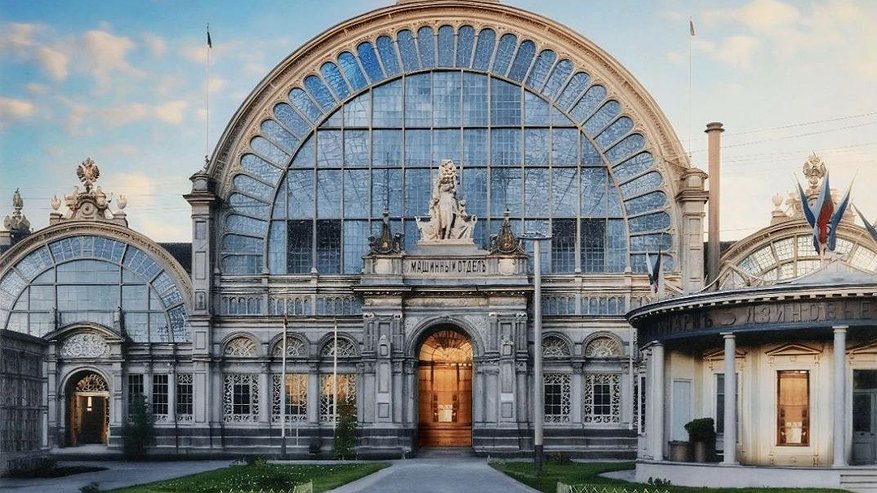 Главная картинка новости: Возвращение в 1896: Сбер воссоздал атмосферу Всероссийской выставки в цвете