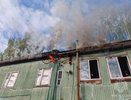 Кафе сгорело в Щербинках в Нижнем Новгороде