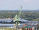 Установка портального крана завершается на нижегородской Стрелке
