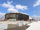 Как выглядит стройка Ледового дворца в Нижнем Новгороде: новые фото