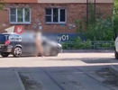 Раздетую женщину заметили на улице в Нижнем Новгороде