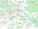 Огромные пробки образовались на въездах в Нижний Новгород 6 июля