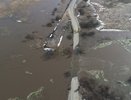 Затопленный мост освободился от воды в Арзамасе