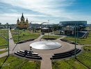 Сцену с картой Нижегородской ярмарки открыли на Стрелке