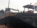 Грузовое судно налетело на буксир на Волге вблизи Балахны